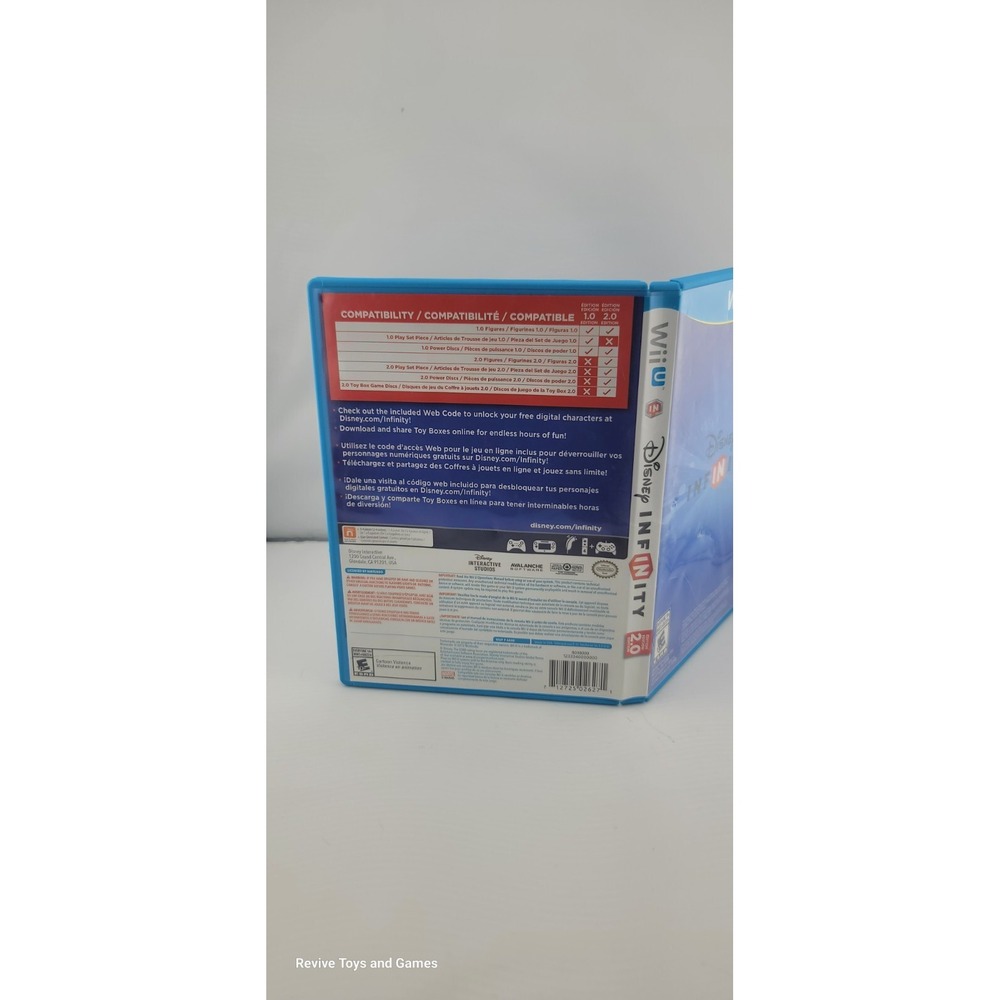 Disney Infinity 2.0 Edition Nintendo Wii U, 2014 CIB Complete Tested and Working - Picture 8 of 8